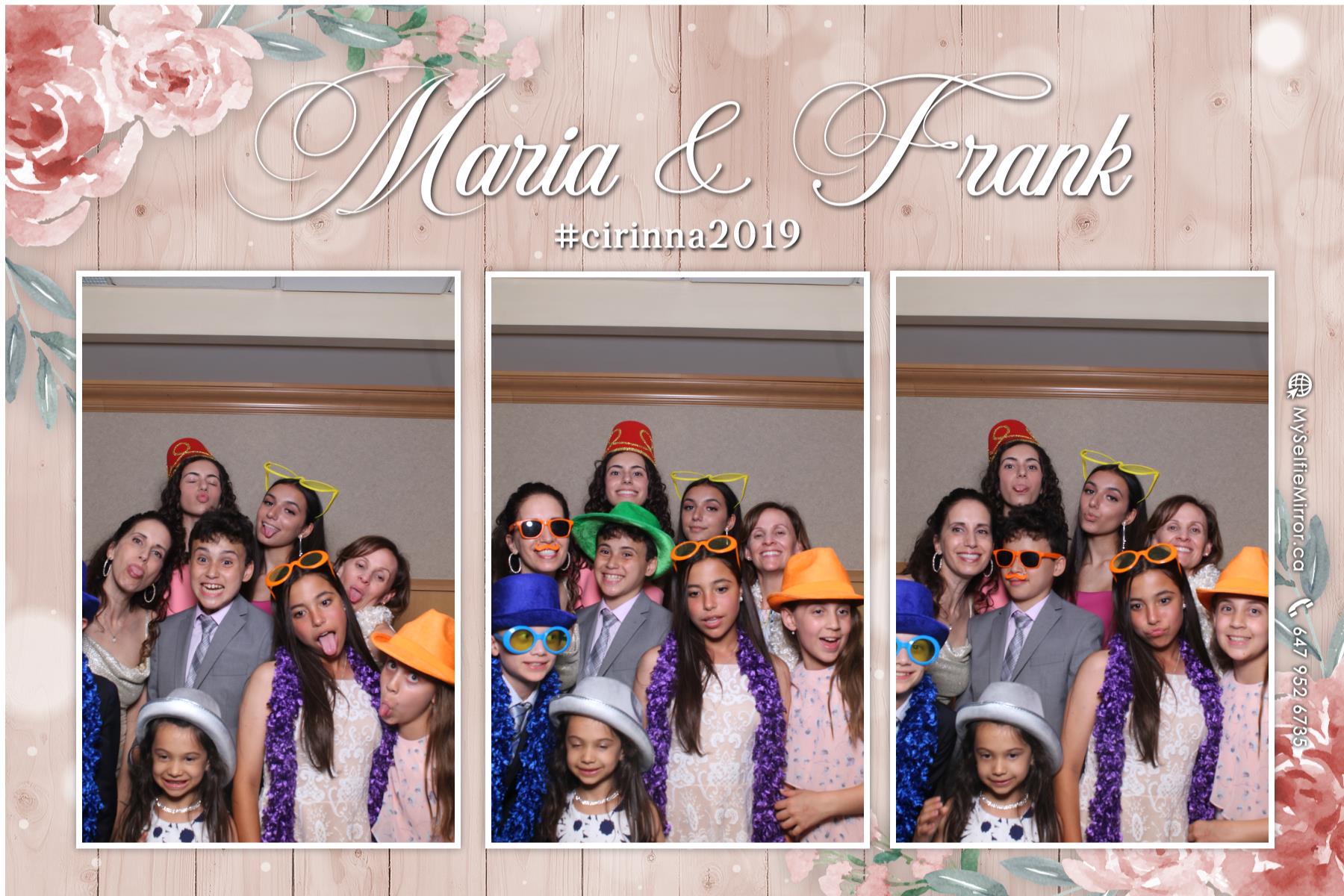 Wedding of Frank and Maria  | View more photos from the event at gallery.myselfiemirror.ca/u/romanmyselfiemirrorca/Wedding-of-Frank-and-Maria